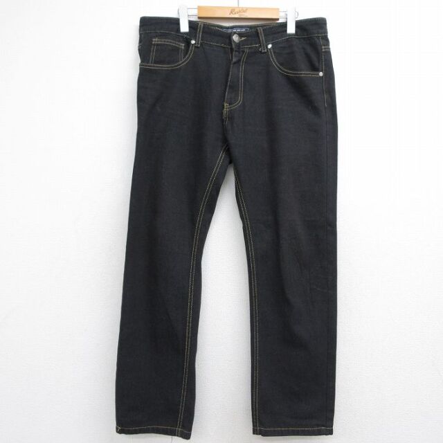 古着通販 W36☆古着 リーバイス Levis 569 ジーンズ メンズ 黒 デニム