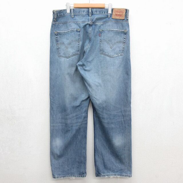 古着通販 W38☆古着 リーバイス Levis 569 ジーンズ メンズ ヒゲ