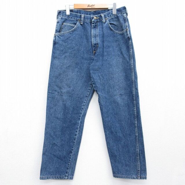 ラングラー 90s ジーンズ ネイビー 実寸W34 | 古着