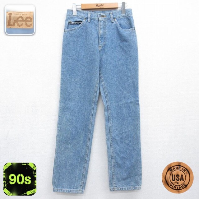 リー 90s ジーンズ デニム ネイビー 実寸W29 | 古着