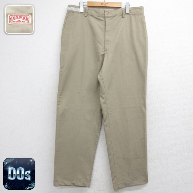 レッドキャップ 00s ワークパンツ ベージュ 実寸W36 | 古着