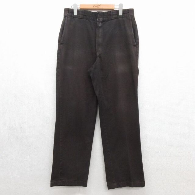 ディッキーズ ワークパンツ ブラック 実寸W32 | 古着