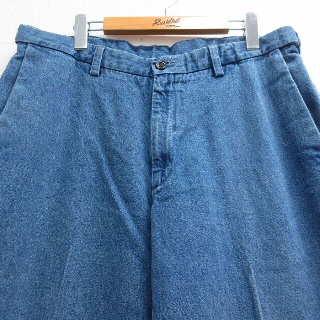 古着通販 W36☆古着 HAGGAR ジーンズ メンズ ネイビー デニム