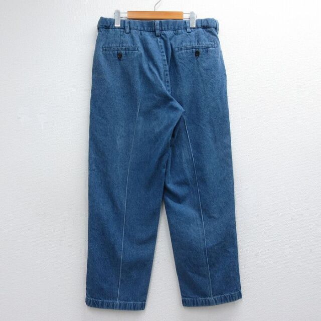 古着通販 W36☆古着 HAGGAR ジーンズ メンズ ネイビー デニム