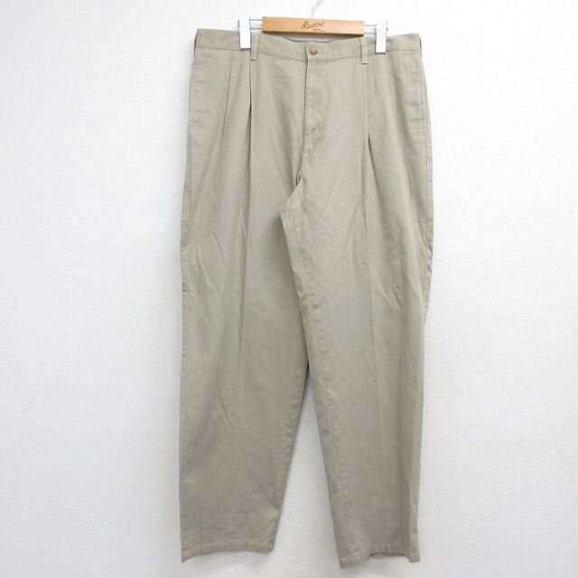 ピューリタン 00s パンツ ベージュ 実寸W35 | 古着