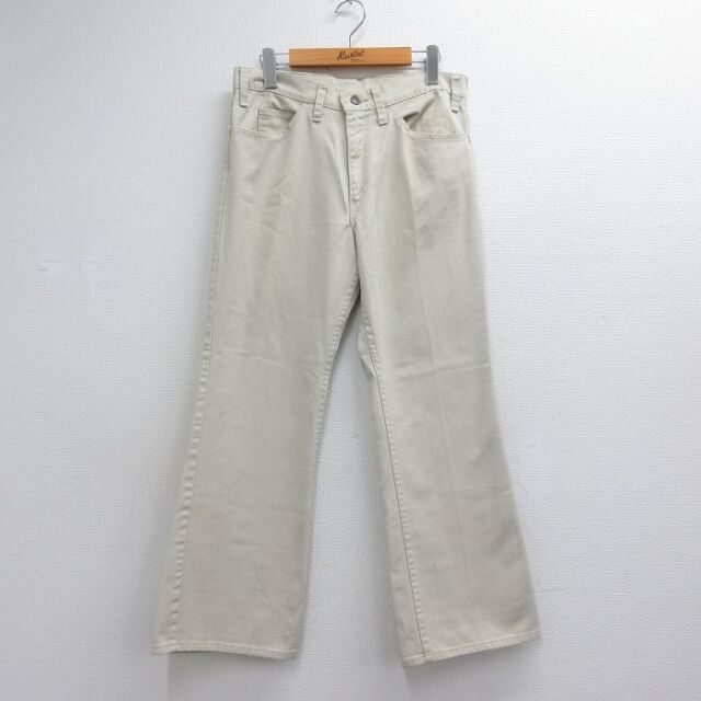 リーバイス517 80s パンツ スタプレ ベージュ 実寸W32 | 古着