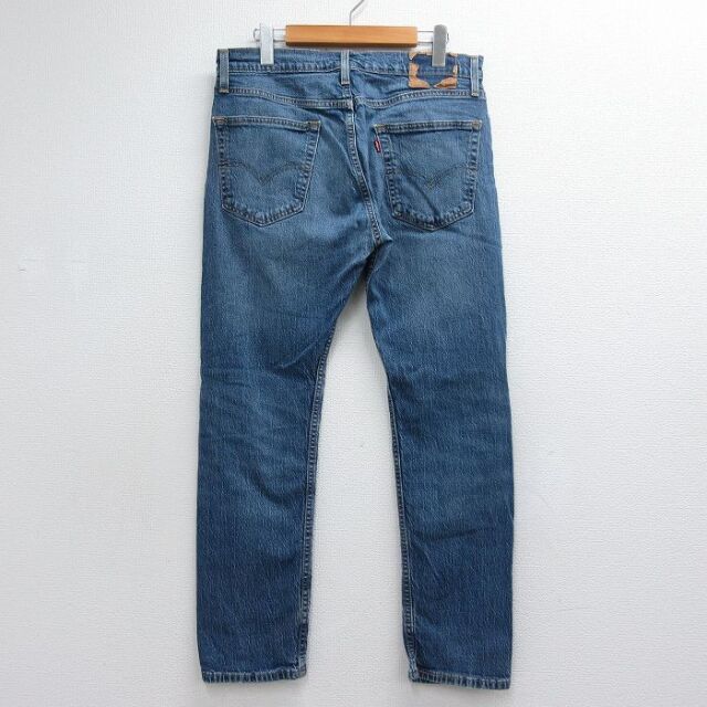 メンズ リーバイス559 Levis W32 ブルーデニム 青 ヒゲ 古着 17154