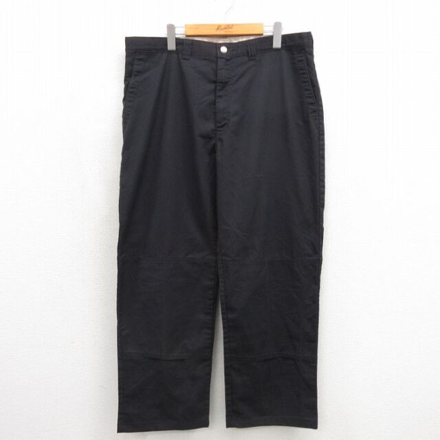 古着通販 W36☆古着 ディッキーズ ワーク パンツ メンズ ネイビー