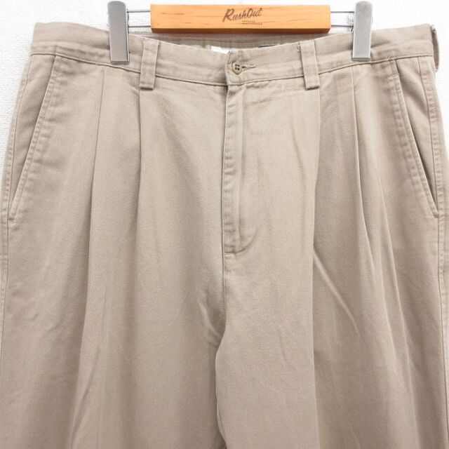 00s〜 OLD GAP リネンパンツ　ベージュ　M 古着通販 W36☆古着 ギャップ GAP パンツ メンズ 00年代 00s コットン