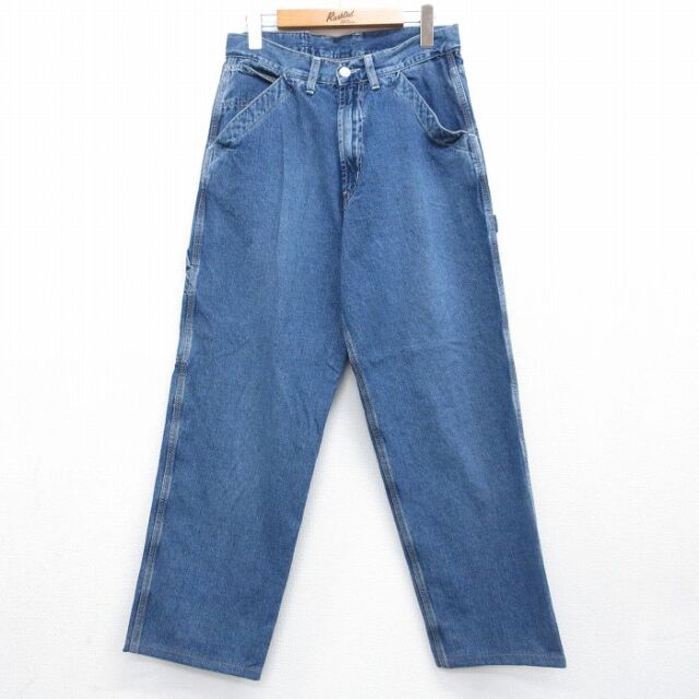 ラッキーブランド ペインターパンツ ネイビー 実寸W30 | 古着