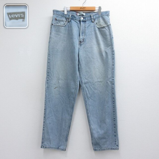 リーバイス560 ジーンズ ネイビー 実寸W36 | 古着