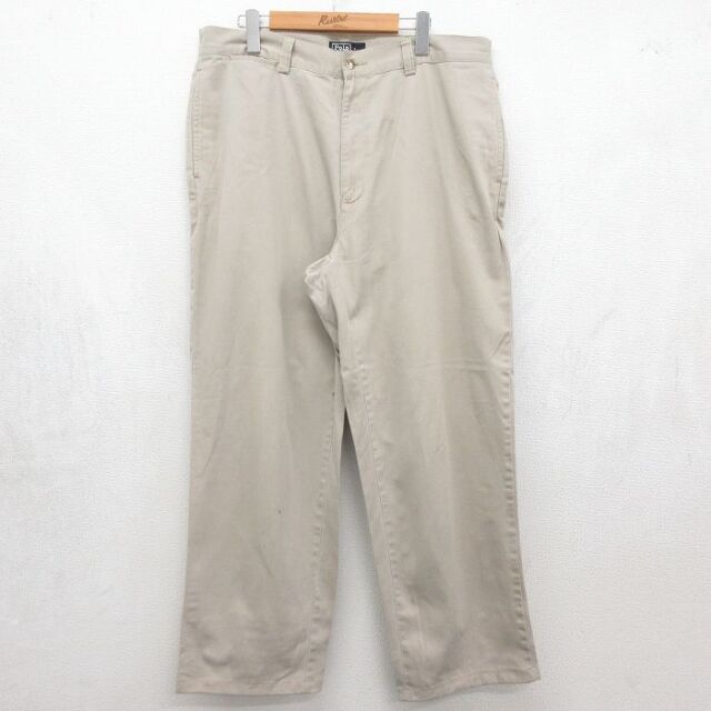 ラルフローレン 90s チノパン ベージュ 実寸W36 | 古着
