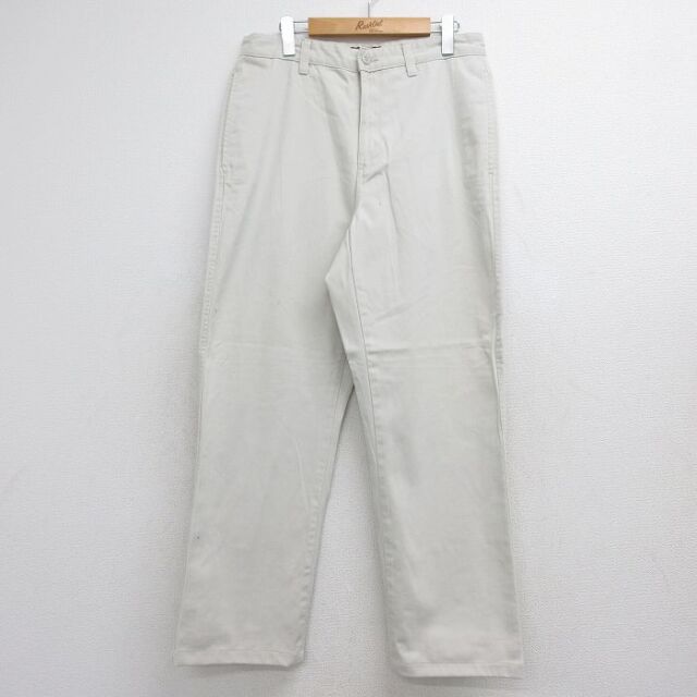 エディーバウアー パンツ ベージュ 実寸W33 | 古着