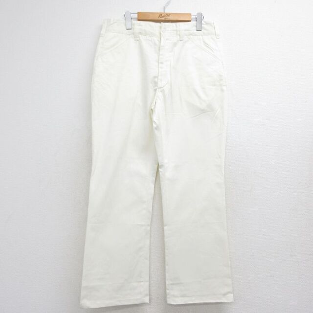 リー W33 80s パンツ ホワイト 実寸W33 | 古着