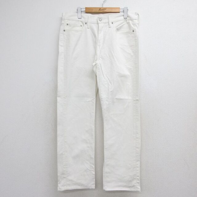 リーバイス514 パンツ ホワイト 実寸W33 | 古着