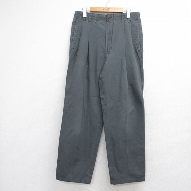 ドッカーズ 90s パンツ グレー 実寸W32 | 古着