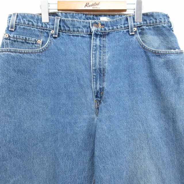 W37/古着 ジーンズ Levis リーバイス 505 メンズ 90年代 90s コットン カナダ製 紺 デニム【spe】 26apr11 古着通販 W37☆古着 リーバイス Levis 560 ジーンズ メンズ 90年代 90s