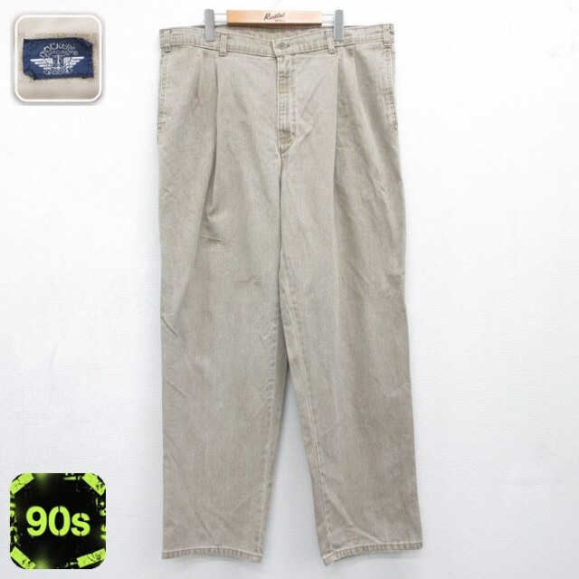 ドッカーズ 90s パンツ ブラウン 実寸W40 | 古着