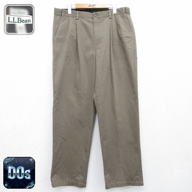 エルエルビーン 00s パンツ ベージュ 実寸W35 | 古着
