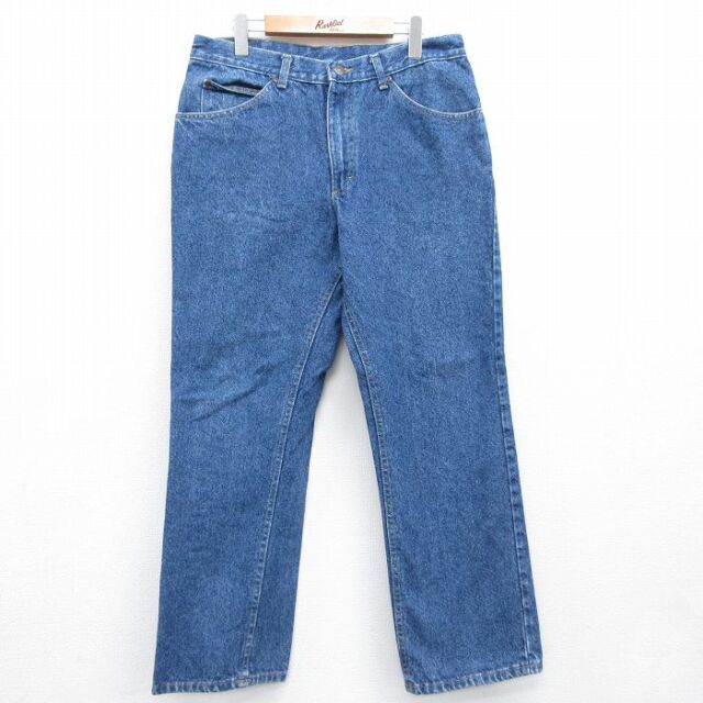 リー 90s ジーンズ デニム ネイビー 実寸W35 | 古着