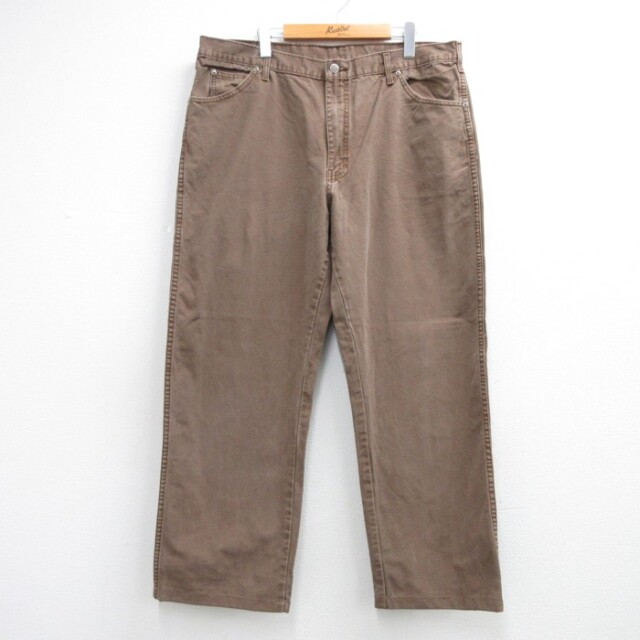 ディッキーズ 00年代 パンツ 5ポケット ブラウン 実寸W39 | 古着