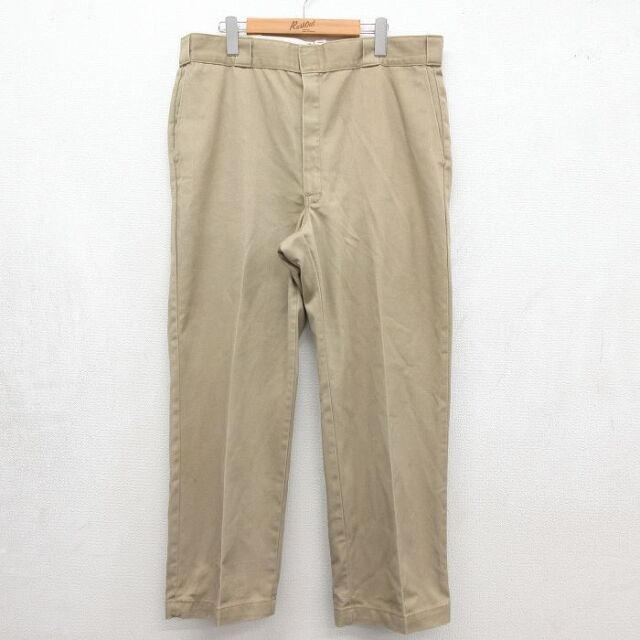 ディッキーズ 90s ワークパンツ ベージュ 実寸W37 | 古着