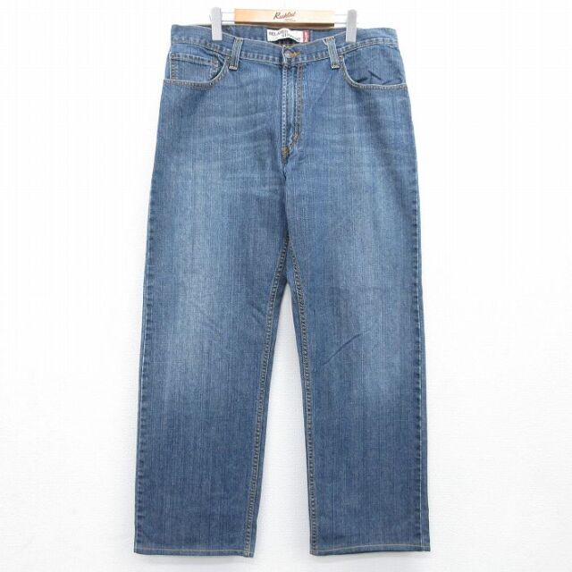 リーバイス559 ジーンズ ヒゲ ネイビー 実寸W36 | 古着