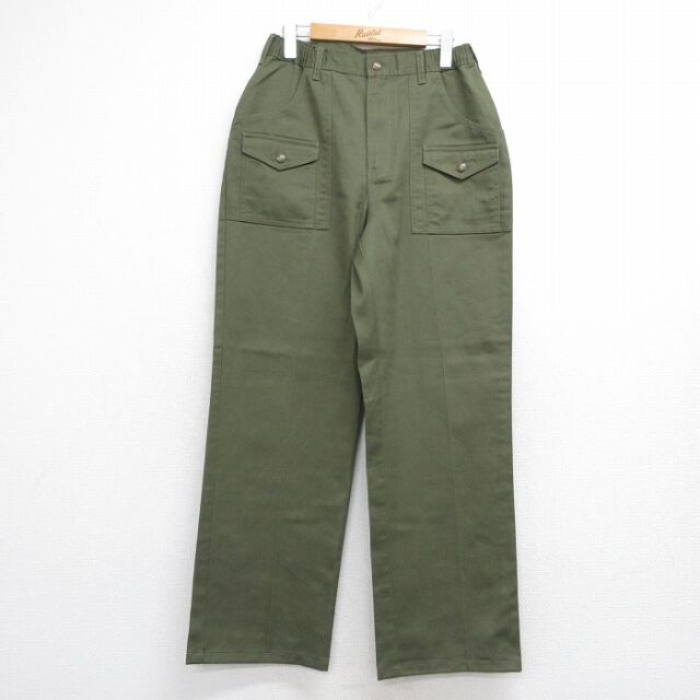 実寸W30 ボーイスカウト ブッシュパンツ カーキ | 古着