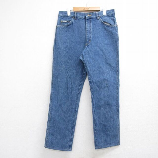 リー 90s ジーンズ デニム ネイビー 実寸W34 | 古着
