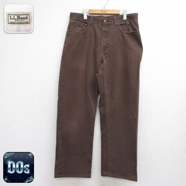 エルエルビーン 00s ジーンズ ブラウン 実寸W35 | 古着