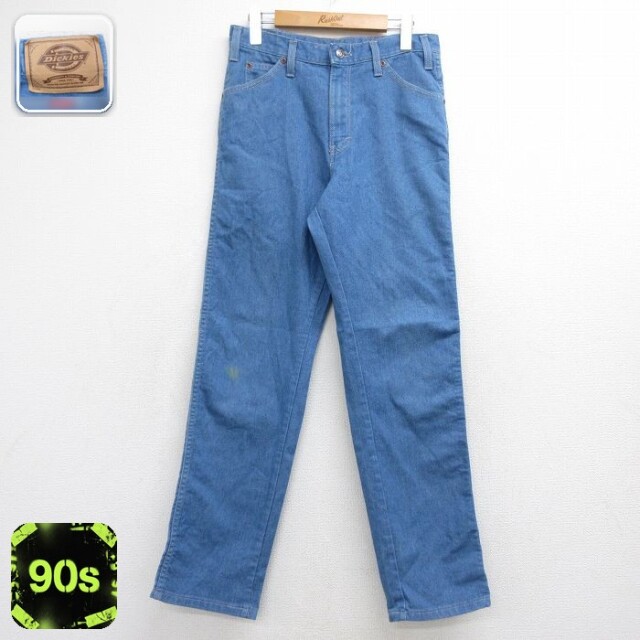 ディッキーズ 90s パンツ ネイビー 実寸W30 | 古着
