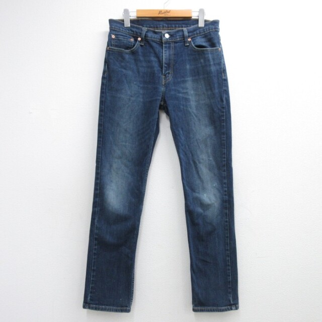 リーバイス511 00s ジーンズ ヒゲ ネイビー 実寸W32 | 古着