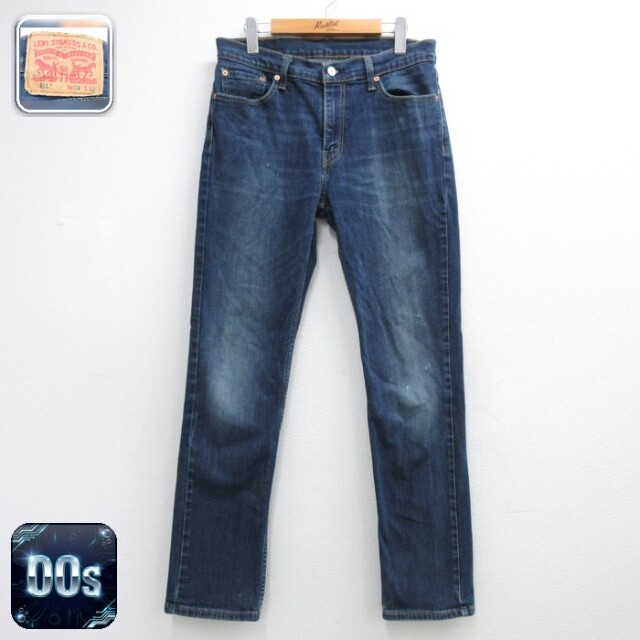 リーバイス511 00s ジーンズ ヒゲ ネイビー 実寸W32 | 古着