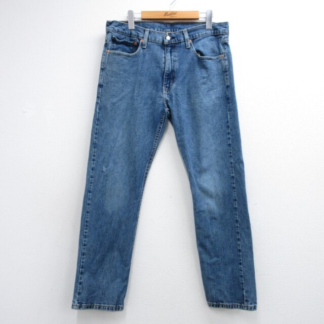 リーバイス502 90s ジーンズ ジッパーフライ ネイビー 実寸W34 | 古着