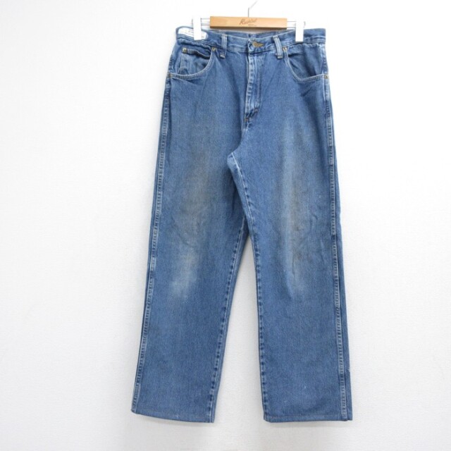 レッドキャップ 00s ジーンズ ジッパーフライ ネイビー 実寸W31 | 古着