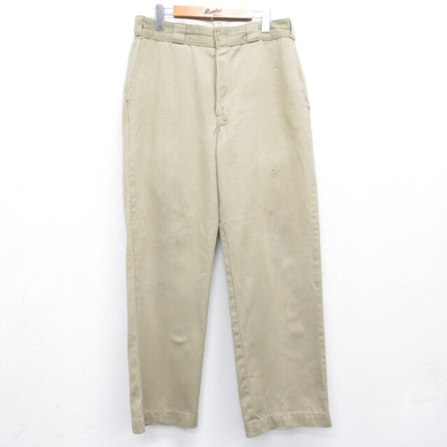 実寸W32 ディッキーズ 90s パンツ ベージュ | 古着