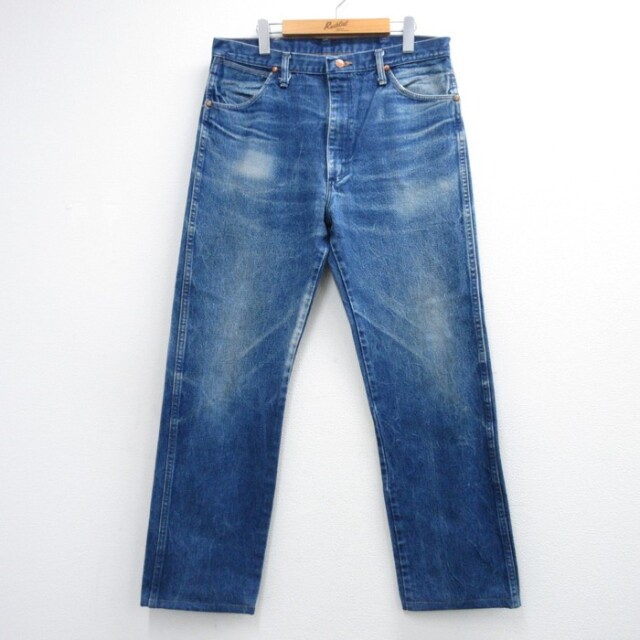 ラングラー 70s ジーンズ ヒゲ ネイビー 実寸W36 | 古着