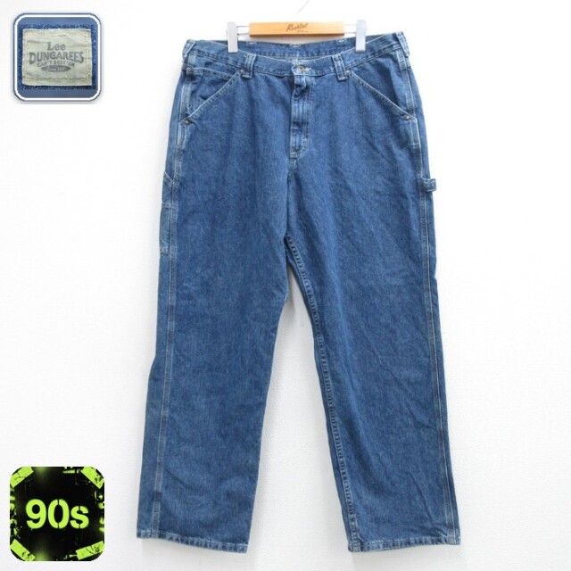 リー 90s カーペンターパンツ ネイビーデニム メンズW38相当 | 古着