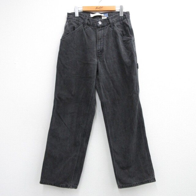 ギャップ 00s パンツ ペインターカーペンター ブラック 実寸W31 | 古着