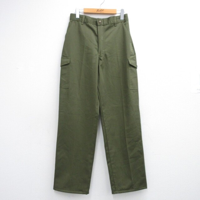 80s カーゴパンツ タロン ボーイスカウト カーキ 実寸W29 | 古着