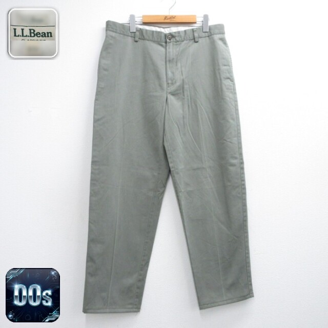 L.L.Bean 00s チノパン グレー 実寸W35 | 古着