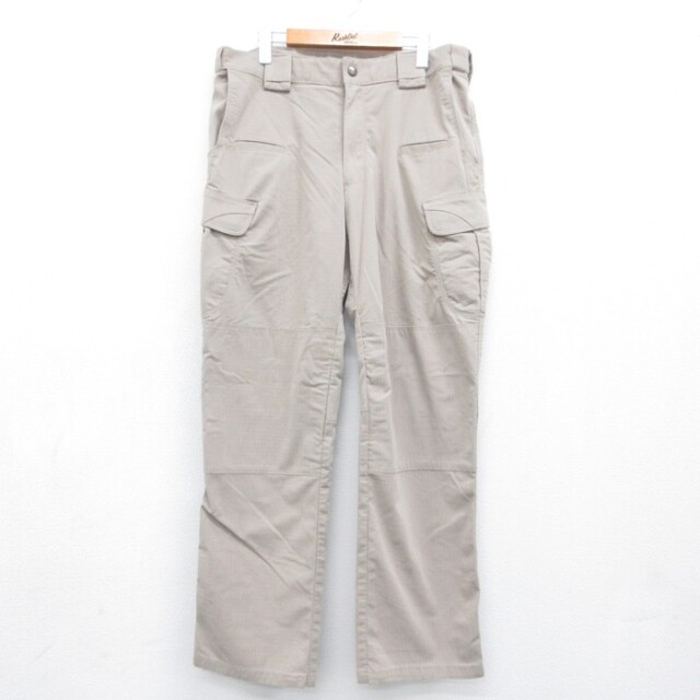5.11 タクティカルカーゴパンツ ダブルニー ベージュ 実寸W36 | 古着