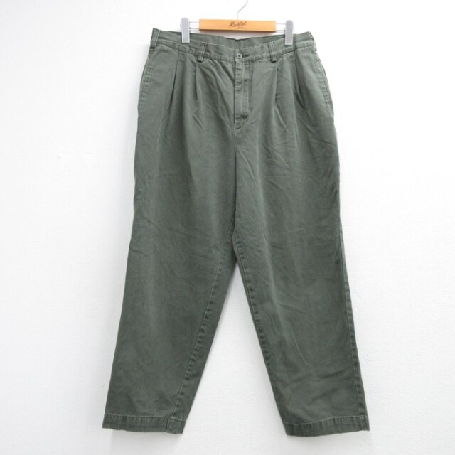 ギャップ 90s チノパンツ カーキ 実寸W36 | 古着