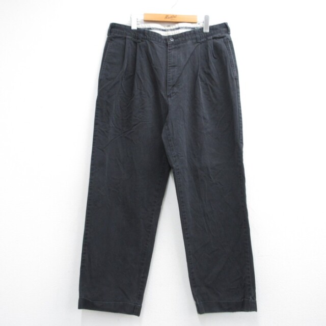 ラルフローレン 90s パンツ ブラック 実寸W37 | 古着
