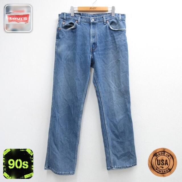 リーバイス 90s パンツ 5ポケット ネイビー 実寸W38 | 古着