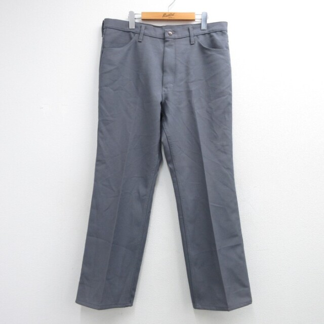ラングラー ブーツカットパンツ グレー 実寸W38 | 古着