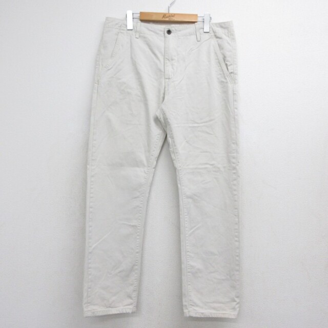リーバイス パンツ フラップポケット ホワイト 実寸W34 | 古着