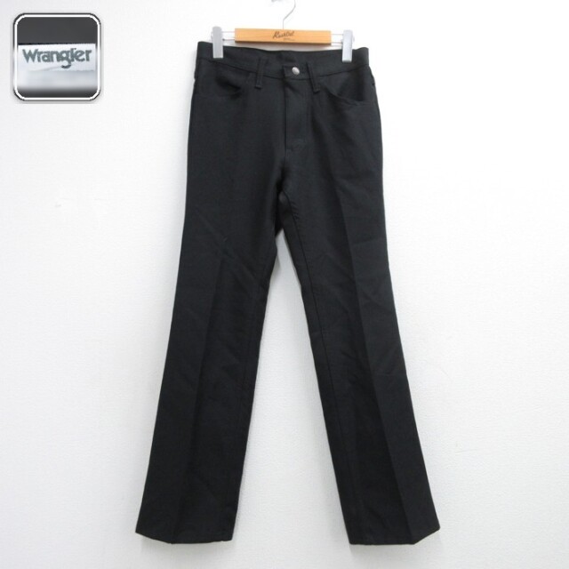 ラングラー ブーツカットパンツ ブラック 実寸W29 | 古着