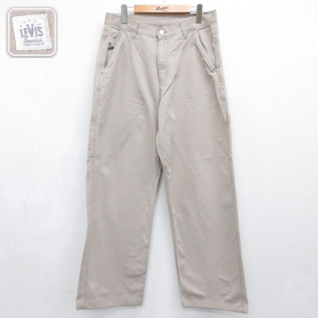 リーバイス ペインターパンツ ベージュ 実寸W31 | 古着