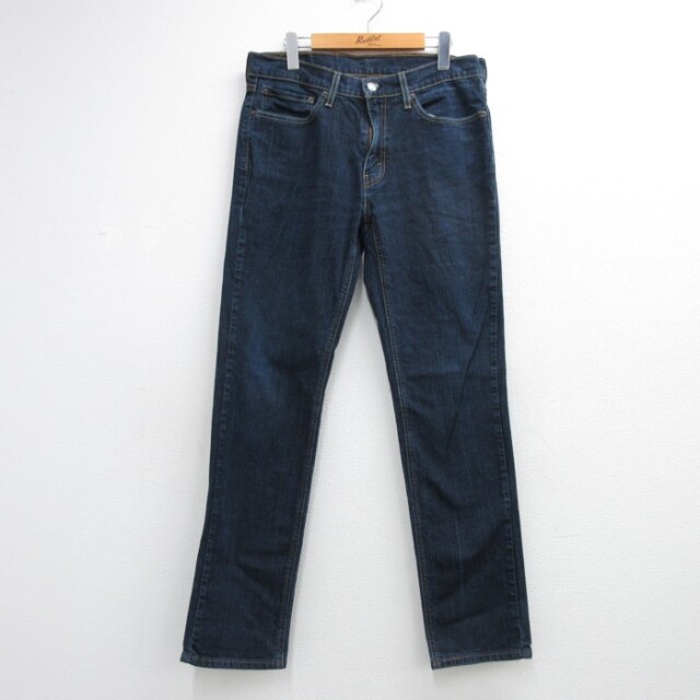 リーバイス541 ジーンズ ジッパーフライ ネイビー 実寸W34 | 古着